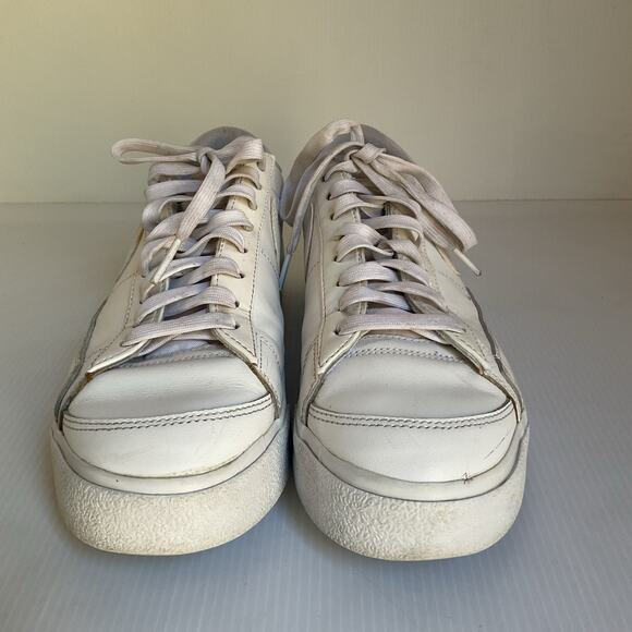 Nike Women’s Blazer Low Platform – White Leather 8.5 - Picture 5 of 10